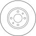 TRW Bremsscheibe DF2686 TRW Bremsscheibe DF2686