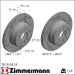 Zimmermann Bremsscheibe BLACK Z 150.3450.53