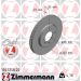 Zimmermann Bremsscheibe Coat Z 150.1258.20 Zimmermann Bremsscheibe Coat Z 150.1258.20