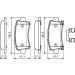 BOSCH Bremsbelagsatz, Scheibenbremse 0 986 494 586 BOSCH Bremsbelagsatz, Scheibenbremse 0 986 494 586