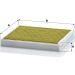 MANN-FILTER FP 22 013 Innenraumfilter FreciousPlus Aktivkohlefilter mit Polyphenol, antibakteriell, Feinstaubfilter (PM 2.5) MANN-FILTER FP 22 013 Innenraumfilter FreciousPlus Aktivkohlefilter mit Polyphenol, antibakteriell, Feinstaubfilter (PM 2.5)
