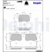 Delphi Bremsbelagsatz, Scheibenbremse LP948 Delphi Bremsbelagsatz, Scheibenbremse LP948