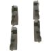 BOSCH Bremsbelagsatz, Scheibenbremse 0 986 494 461 BOSCH Bremsbelagsatz, Scheibenbremse 0 986 494 461