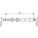 BOSCH Bremsschlauch 1 987 481 569