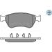 Meyle Bremsbelagsatz, Scheibenbremse MEYLE-PD: Advanced performance and design 025 238 9620/PD