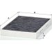 MANN-FILTER CUK 3054 Innenraumfilter, Aktivkohlefilter MANN-FILTER CUK 3054 Innenraumfilter, Aktivkohlefilter
