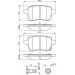 BOSCH Bremsbelagsatz, Scheibenbremse 0 986 494 825 BOSCH Bremsbelagsatz, Scheibenbremse 0 986 494 825
