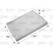 Valeo Filter, Innenraumluft VALEO ESSENTIAL 715660
