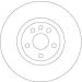 Bremsscheibe DF4257