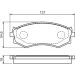 BOSCH Bremsbelagsatz, Scheibenbremse 0 986 461 139 BOSCH Bremsbelagsatz, Scheibenbremse 0 986 461 139