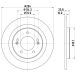 Hella Bremsscheibe PRO 8DD 355 118-361