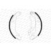 Ferodo Bremsbackensatz PREMIER FSB584 Ferodo Bremsbackensatz PREMIER FSB584