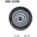 SKF Umlenk-/Führungsrolle, Keilrippenriemen VKM 31098