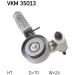 Spannrolle, Keilrippenriemen VKM 35013 Spannrolle, Keilrippenriemen VKM 35013