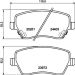 Hella Bremsbelagsatz, Scheibenbremse 8DB 355 015-981