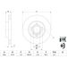 BOSCH Bremsscheibe 0 986 479 B50