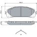 BOSCH Bremsbelagsatz, Scheibenbremse 0 986 494 686 BOSCH Bremsbelagsatz, Scheibenbremse 0 986 494 686