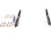 BOSCH Bremsbelagsatz, Scheibenbremse 0 986 494 595 BOSCH Bremsbelagsatz, Scheibenbremse 0 986 494 595