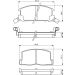 BOSCH Bremsbelagsatz, Scheibenbremse 0 986 494 412 BOSCH Bremsbelagsatz, Scheibenbremse 0 986 494 412