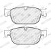 Ferodo Bremsbelagsatz, Scheibenbremse PREMIER ECO FRICTION FDB5117