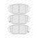 Ferodo Bremsbelagsatz, Scheibenbremse PREMIER ECO FRICTION FDB5445 Ferodo Bremsbelagsatz, Scheibenbremse PREMIER ECO FRICTION FDB5445