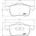 Hella Bremsbelagsatz, Scheibenbremse 8DB 355 008-851