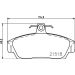 Hella Bremsbelagsatz, Scheibenbremse 8DB 355 018-081 Hella Bremsbelagsatz, Scheibenbremse 8DB 355 018-081