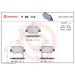 Brembo Bremsbelagsatz, Scheibenbremse PRIME LINE P 83 112