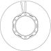 Bremsscheibe DF4144S Bremsscheibe DF4144S