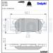 Delphi Bremsbelagsatz, Scheibenbremse LP1820