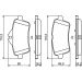 BOSCH Bremsbelagsatz, Scheibenbremse 0 986 494 771