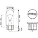 Glühlampe, Kennzeichenleuchte 1 987 302 217 Glühlampe, Kennzeichenleuchte 1 987 302 217
