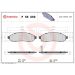 Bremsbelagsatz, Scheibenbremse P 56 059 Bremsbelagsatz, Scheibenbremse P 56 059