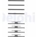 Delphi Zubehörsatz, Scheibenbremsbelag LX0055