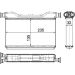 Mahle Wärmetauscher, Innenraumheizung BEHR Premium Line AH 189 000P