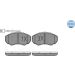 Meyle Bremsbelagsatz, Scheibenbremse MEYLE-ORIGINAL: True to OE 025 239 1719/W