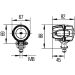 Arbeitsscheinwerfer 1G0 995 050-051 Arbeitsscheinwerfer 1G0 995 050-051