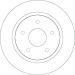 TRW Bremsscheibe DF6325 TRW Bremsscheibe DF6325