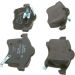 BOSCH Bremsbelagsatz, Scheibenbremse 0 986 424 457