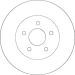 TRW Bremsscheibe DF4218 TRW Bremsscheibe DF4218
