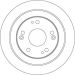 TRW Bremsscheibe DF6526