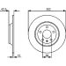 BOSCH Bremsscheibe 0 986 479 458