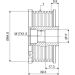 Valeo Generatorfreilauf VALEO NEW SPARE PART 588069