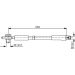 BOSCH Bremsschlauch 1 987 481 091