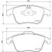 Hella Bremsbelagsatz, Scheibenbremse 8DB 355 013-731 Hella Bremsbelagsatz, Scheibenbremse 8DB 355 013-731