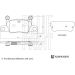 Blue Print Bremsbelagsatz, Scheibenbremse ADBP420059