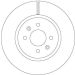TRW Bremsscheibe DF6842