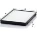 MANN-FILTER CU 3943 Innenraumfilter, Partikelfilter MANN-FILTER CU 3943 Innenraumfilter, Partikelfilter
