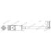 Ferodo Warnkontakt, Bremsbelagverschleiß PREMIER FWI311 Ferodo Warnkontakt, Bremsbelagverschleiß PREMIER FWI311