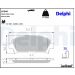 Delphi Bremsbelagsatz, Scheibenbremse LP940 Delphi Bremsbelagsatz, Scheibenbremse LP940